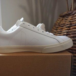 Veja All White Sneakers, Brand New, Never Worn